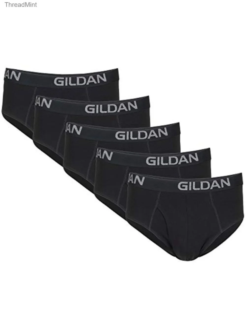 Men's Cotton Stretch Briefs 5 Pack Tag-Free Moisture Wicking Underwear